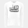6411 - Next Level Unisex Sueded Long-Sleeve Crew Thumbnail