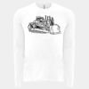 6411 - Next Level Unisex Sueded Long-Sleeve Crew Thumbnail