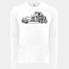 6411 - Next Level Unisex Sueded Long-Sleeve Crew Thumbnail