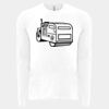 6411 - Next Level Unisex Sueded Long-Sleeve Crew Thumbnail