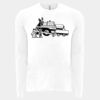 6411 - Next Level Unisex Sueded Long-Sleeve Crew Thumbnail