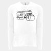 6411 - Next Level Unisex Sueded Long-Sleeve Crew Thumbnail
