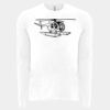 6411 - Next Level Unisex Sueded Long-Sleeve Crew Thumbnail