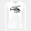 6411 - Next Level Unisex Sueded Long-Sleeve Crew Thumbnail
