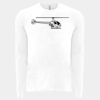 6411 - Next Level Unisex Sueded Long-Sleeve Crew Thumbnail