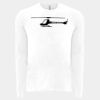 6411 - Next Level Unisex Sueded Long-Sleeve Crew Thumbnail