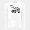 6411 - Next Level Unisex Sueded Long-Sleeve Crew Thumbnail