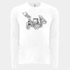 6411 - Next Level Unisex Sueded Long-Sleeve Crew Thumbnail