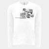 6411 - Next Level Unisex Sueded Long-Sleeve Crew Thumbnail