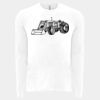6411 - Next Level Unisex Sueded Long-Sleeve Crew Thumbnail