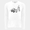 6411 - Next Level Unisex Sueded Long-Sleeve Crew Thumbnail