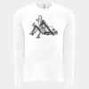 6411 - Next Level Unisex Sueded Long-Sleeve Crew Thumbnail