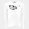 6411 - Next Level Unisex Sueded Long-Sleeve Crew Thumbnail