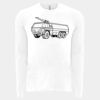 6411 - Next Level Unisex Sueded Long-Sleeve Crew Thumbnail