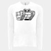 6411 - Next Level Unisex Sueded Long-Sleeve Crew Thumbnail