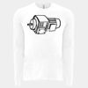 6411 - Next Level Unisex Sueded Long-Sleeve Crew Thumbnail