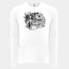 6411 - Next Level Unisex Sueded Long-Sleeve Crew Thumbnail