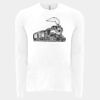 6411 - Next Level Unisex Sueded Long-Sleeve Crew Thumbnail