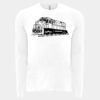6411 - Next Level Unisex Sueded Long-Sleeve Crew Thumbnail