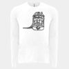6411 - Next Level Unisex Sueded Long-Sleeve Crew Thumbnail