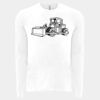 6411 - Next Level Unisex Sueded Long-Sleeve Crew Thumbnail