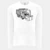 6411 - Next Level Unisex Sueded Long-Sleeve Crew Thumbnail