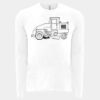 6411 - Next Level Unisex Sueded Long-Sleeve Crew Thumbnail