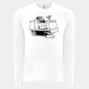 6411 - Next Level Unisex Sueded Long-Sleeve Crew Thumbnail