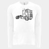 6411 - Next Level Unisex Sueded Long-Sleeve Crew Thumbnail