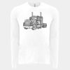 6411 - Next Level Unisex Sueded Long-Sleeve Crew Thumbnail