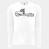 6411 - Next Level Unisex Sueded Long-Sleeve Crew Thumbnail