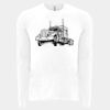 6411 - Next Level Unisex Sueded Long-Sleeve Crew Thumbnail