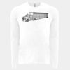 6411 - Next Level Unisex Sueded Long-Sleeve Crew Thumbnail