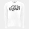 6411 - Next Level Unisex Sueded Long-Sleeve Crew Thumbnail