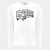 6411 - Next Level Unisex Sueded Long-Sleeve Crew Thumbnail