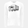 6411 - Next Level Unisex Sueded Long-Sleeve Crew Thumbnail