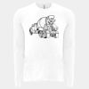 6411 - Next Level Unisex Sueded Long-Sleeve Crew Thumbnail