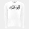 6411 - Next Level Unisex Sueded Long-Sleeve Crew Thumbnail