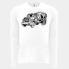 6411 - Next Level Unisex Sueded Long-Sleeve Crew Thumbnail