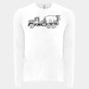 6411 - Next Level Unisex Sueded Long-Sleeve Crew Thumbnail
