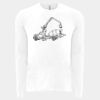 6411 - Next Level Unisex Sueded Long-Sleeve Crew Thumbnail