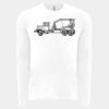 6411 - Next Level Unisex Sueded Long-Sleeve Crew Thumbnail