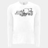 6411 - Next Level Unisex Sueded Long-Sleeve Crew Thumbnail