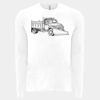 6411 - Next Level Unisex Sueded Long-Sleeve Crew Thumbnail