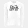 6411 - Next Level Unisex Sueded Long-Sleeve Crew Thumbnail