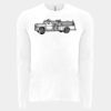 6411 - Next Level Unisex Sueded Long-Sleeve Crew Thumbnail