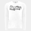 6411 - Next Level Unisex Sueded Long-Sleeve Crew Thumbnail