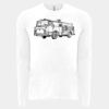 6411 - Next Level Unisex Sueded Long-Sleeve Crew Thumbnail