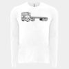 6411 - Next Level Unisex Sueded Long-Sleeve Crew Thumbnail