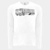 6411 - Next Level Unisex Sueded Long-Sleeve Crew Thumbnail